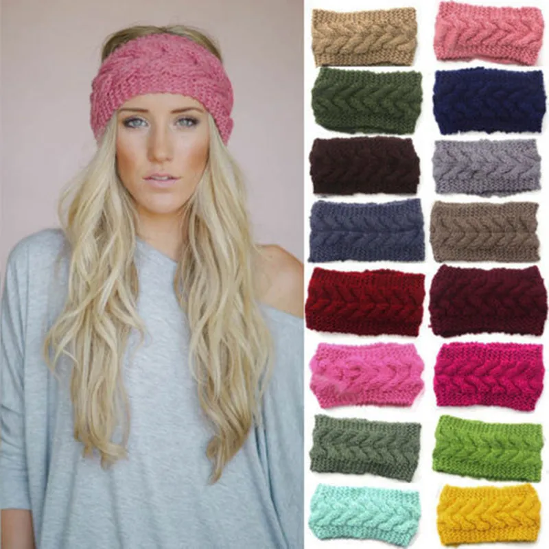 Crochet Headband Hairband Women Winter Warm Knitted Headwrap Headband Wide Stretch Solid Sport Yoga Hairband Accessories
Crochet Headband Hairband Women Winter Warm Knitted Headwrap Headband Wide Stretch Solid Sport Yoga Hairband Accessories