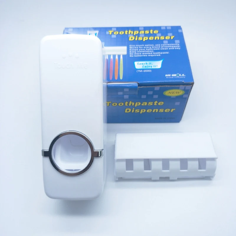 Toothpaste Dispenser Dust-proof Toothbrush Holder Bathroom Accessories Set Toothpaste Wall Mount Rack Bathroom Tools Set
Toothpaste Dispenser Dust-proof Toothbrush Holder Bathroom Accessories Set Toothpaste Wall Mount Rack Bathroom Tools Set