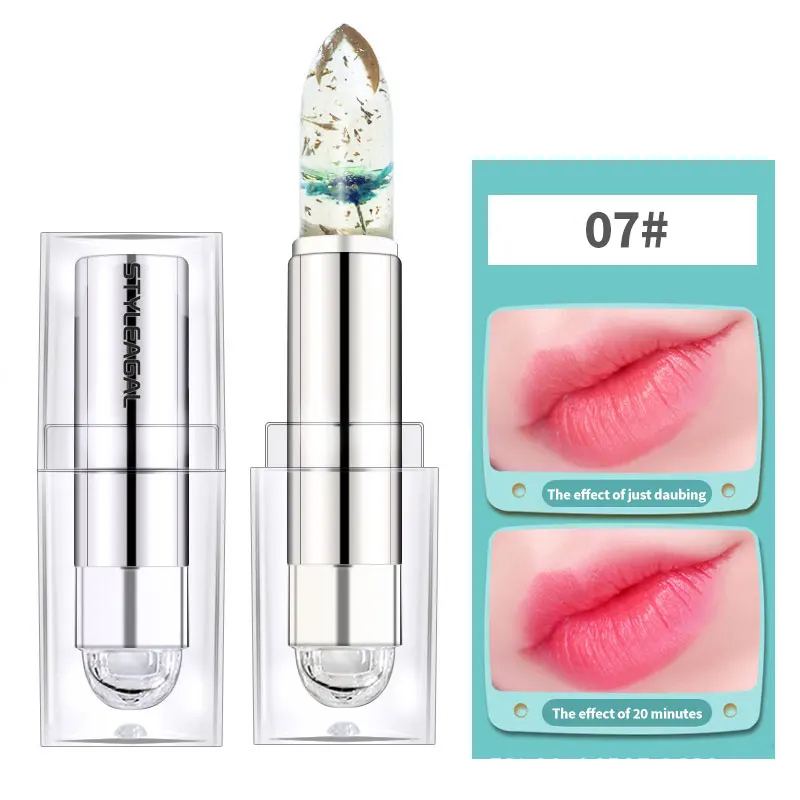 Dried Flower Color Changing Lipstick Moisturizing Waterproof Brighten Lip Color Temperature Change Lipstick
Dried Flower Color Changing Lipstick Moisturizing Waterproof Brighten Lip Color Temperature Change Lipstick