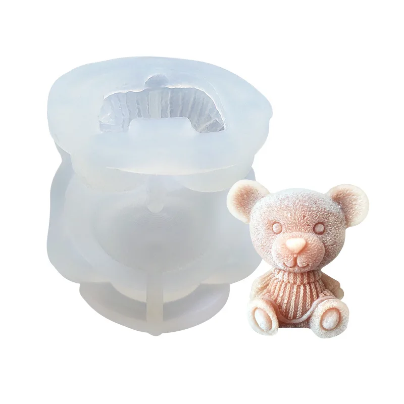 Bear Ice Cake Decoration Silica Gel Mold Milk Tea Coffee Hockey Grinder Aromatherapy Candle Gypsum Dropping Baking Accessories
Bear Ice Cake Decoration Silica Gel Mold Milk Tea Coffee Hockey Grinder Aromatherapy Candle Gypsum Dropping Baking Accessories