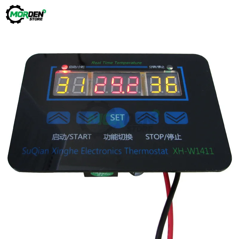 W1411 AC 110V 220V DC 12V LED Digital Temperature Controller Thermostat Switch Sensor For Greenhouses Aquatic Animal Dropship
W1411 AC 110V 220V DC 12V LED Digital Temperature Controller Thermostat Switch Sensor For Greenhouses Aquatic Animal Dropship