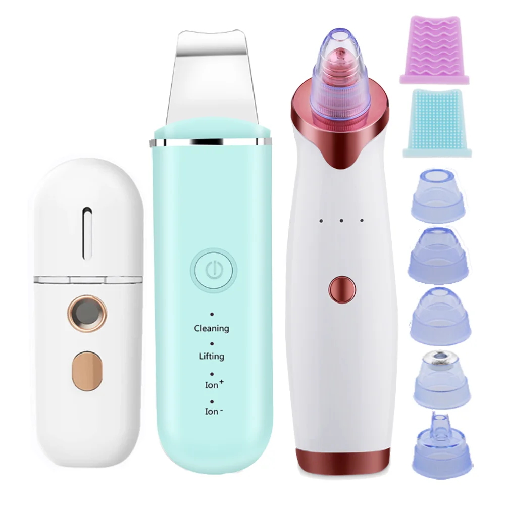 Ultrasonic Skin Scrubber Vibration Face Spatula Blackhead Remover Facial Scrubber Shovel Clean Cavitation Peeling Facial Lifting
Ultrasonic Skin Scrubber Vibration Face Spatula Blackhead Remover Facial Scrubber Shovel Clean Cavitation Peeling Facial Lifting