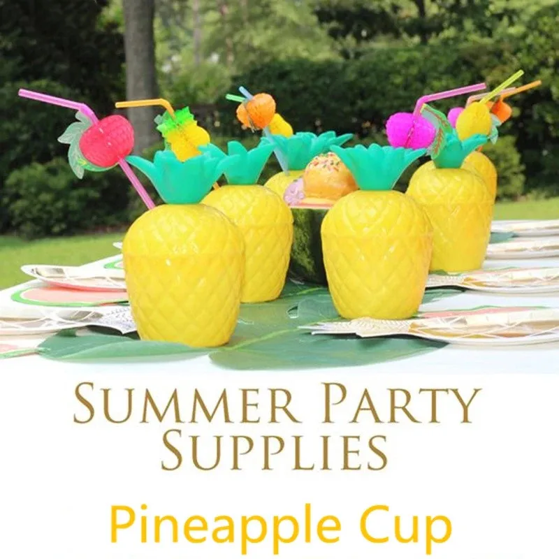 Plastic Pineapple Drinking Cup Summer Party Juice Party Cups With Straws For Hawaii Tropical Luau Party Decor
Plastic Pineapple Drinking Cup Summer Party Juice Party Cups With Straws For Hawaii Tropical Luau Party Decor