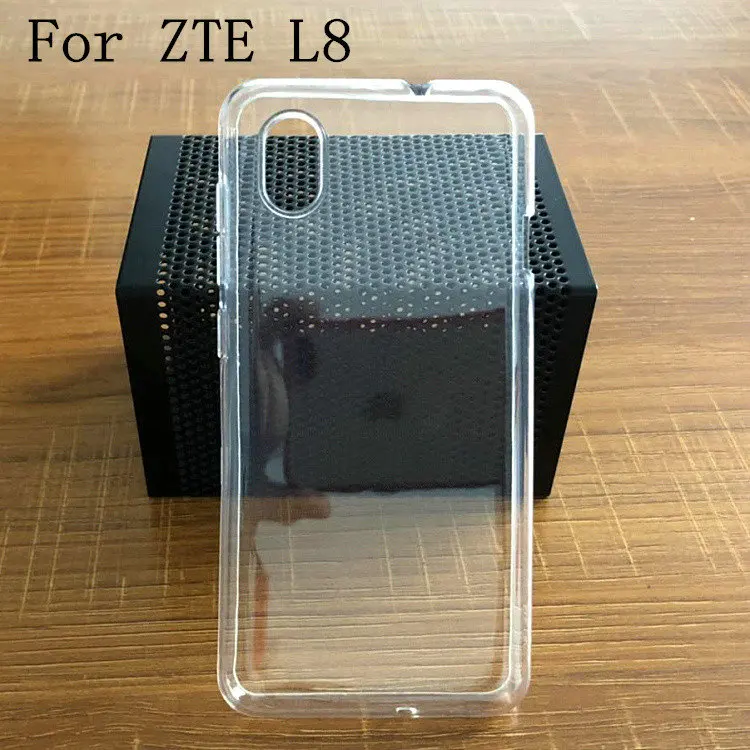 Для ZTE Blade A5 2019 Прозрачный чехол для мягкий на заднюю панель телефона Обложка Etui -