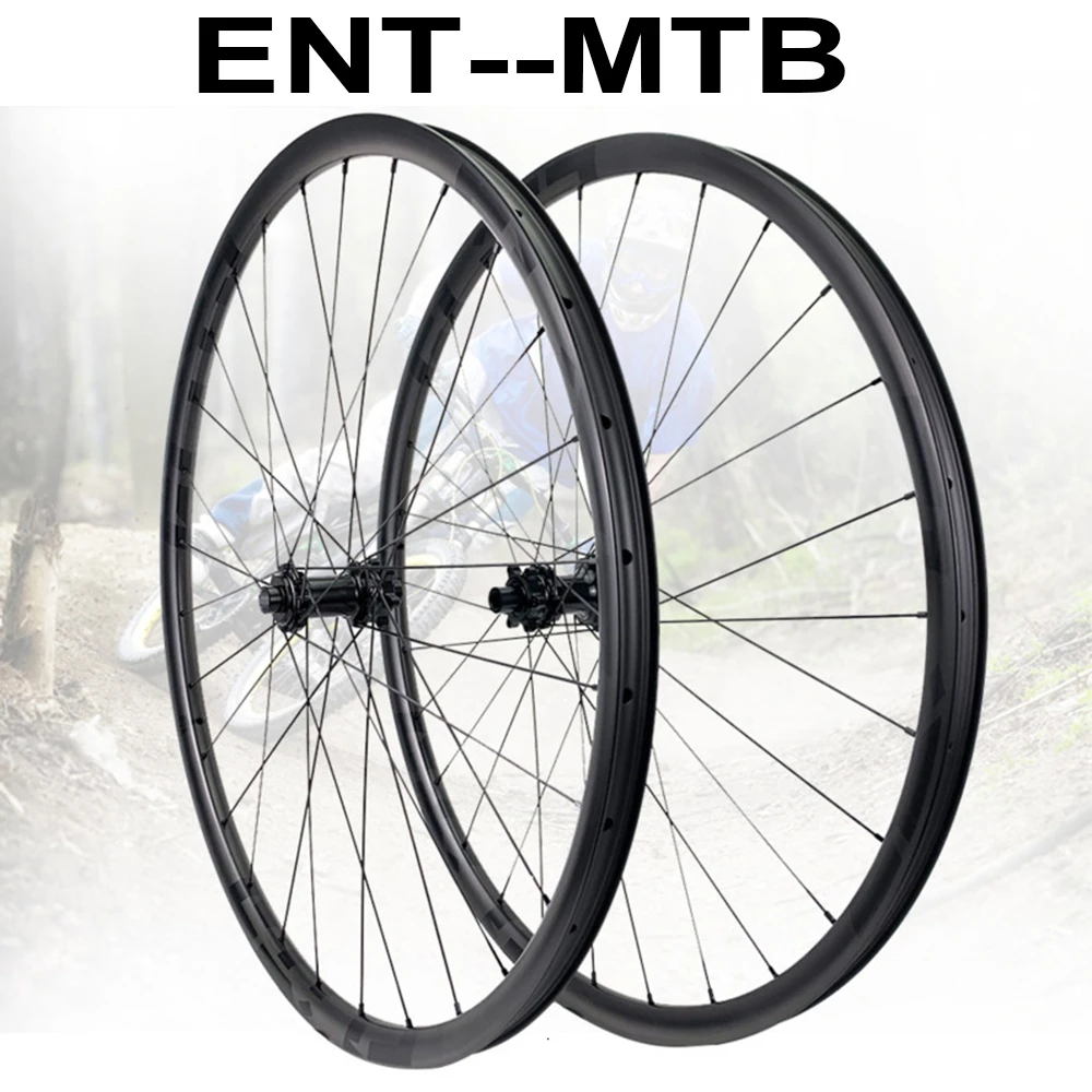 Колеса ELITEWHEELS 29er сверхлегкие Углеродные Mtb колеса пересекающиеся страны 28x24 мм