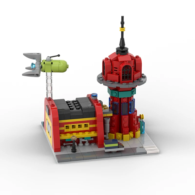 MOC Micro Planet Express Key war series Building Block Puzzle Education Splicing Ornaments Collection Brick Children Toy Gift
MOC Micro Planet Express Key war series Building Block Puzzle Education Splicing Ornaments Collection Brick Children Toy Gift