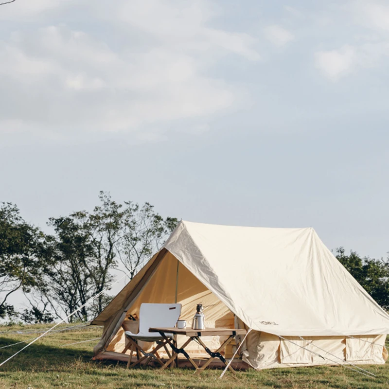 Outdoor Portable Hut Cotton Camping Tent 2-3 Person 4 Seasons RainProof Windproof Passage Space Eaves Cottage Tent 210x260x150cm
Outdoor Portable Hut Cotton Camping Tent 2-3 Person 4 Seasons RainProof Windproof Passage Space Eaves Cottage Tent 210x260x150cm