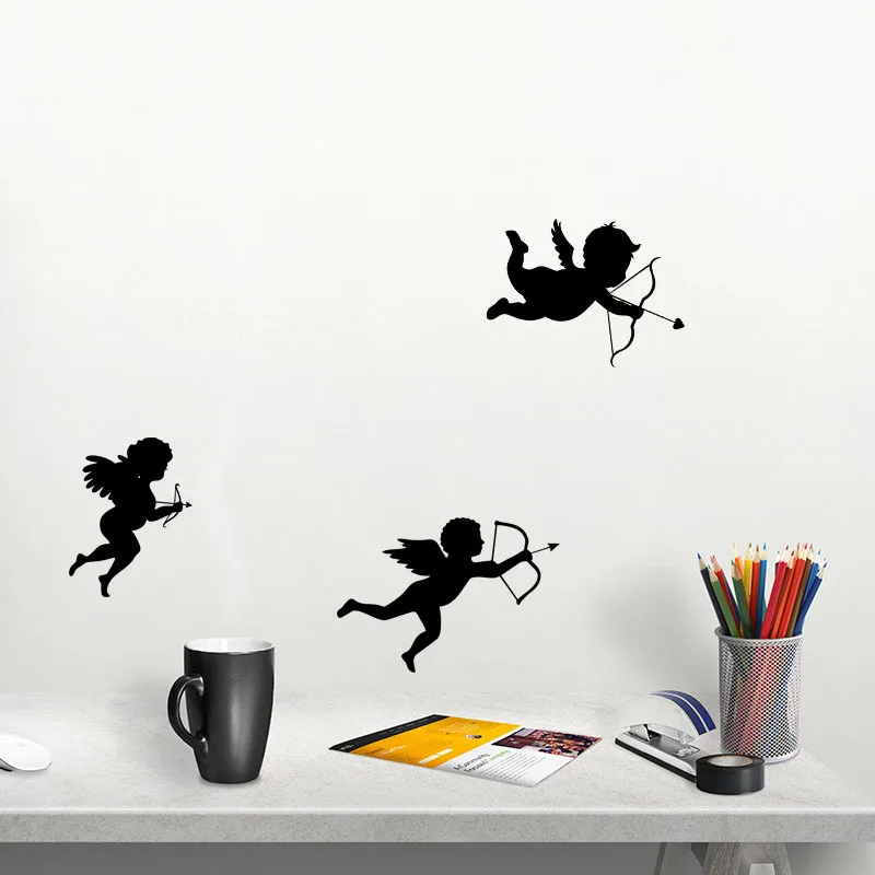 Romantic Love angel Wall Sticker Valentine's Day background for home decoration Mural Art Decals wallpaper creative stickers
Romantic Love angel Wall Sticker Valentine's Day background for home decoration Mural Art Decals wallpaper creative stickers