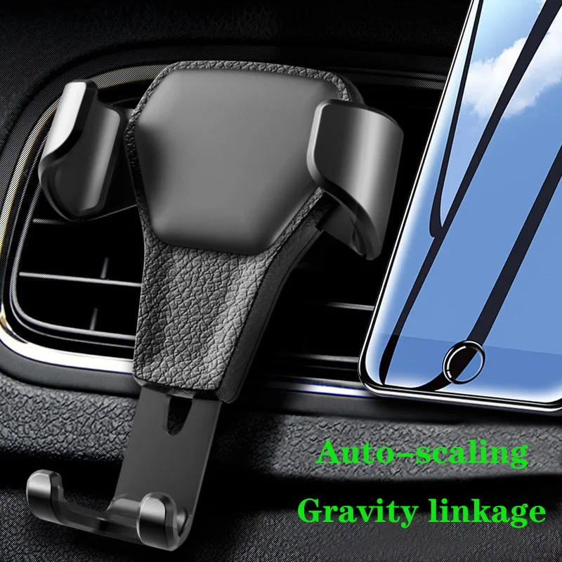 Car Phone Holder Car Air Vent Mount Gravity Anti-fall Stand No Magnetic Cell Phone Holder For IPhone11 XS X Samsung Xiaomi
Car Phone Holder Car Air Vent Mount Gravity Anti-fall Stand No Magnetic Cell Phone Holder For IPhone11 XS X Samsung Xiaomi