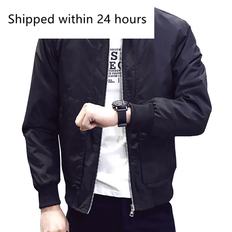 Men's Bomber Jacket Spring Autumn Windbreaker Coats Mens Casual Solid Thin Jacket Male Brand Outerwear Clothing 4XL,TA117
Men's Bomber Jacket Spring Autumn Windbreaker Coats Mens Casual Solid Thin Jacket Male Brand Outerwear Clothing 4XL,TA117