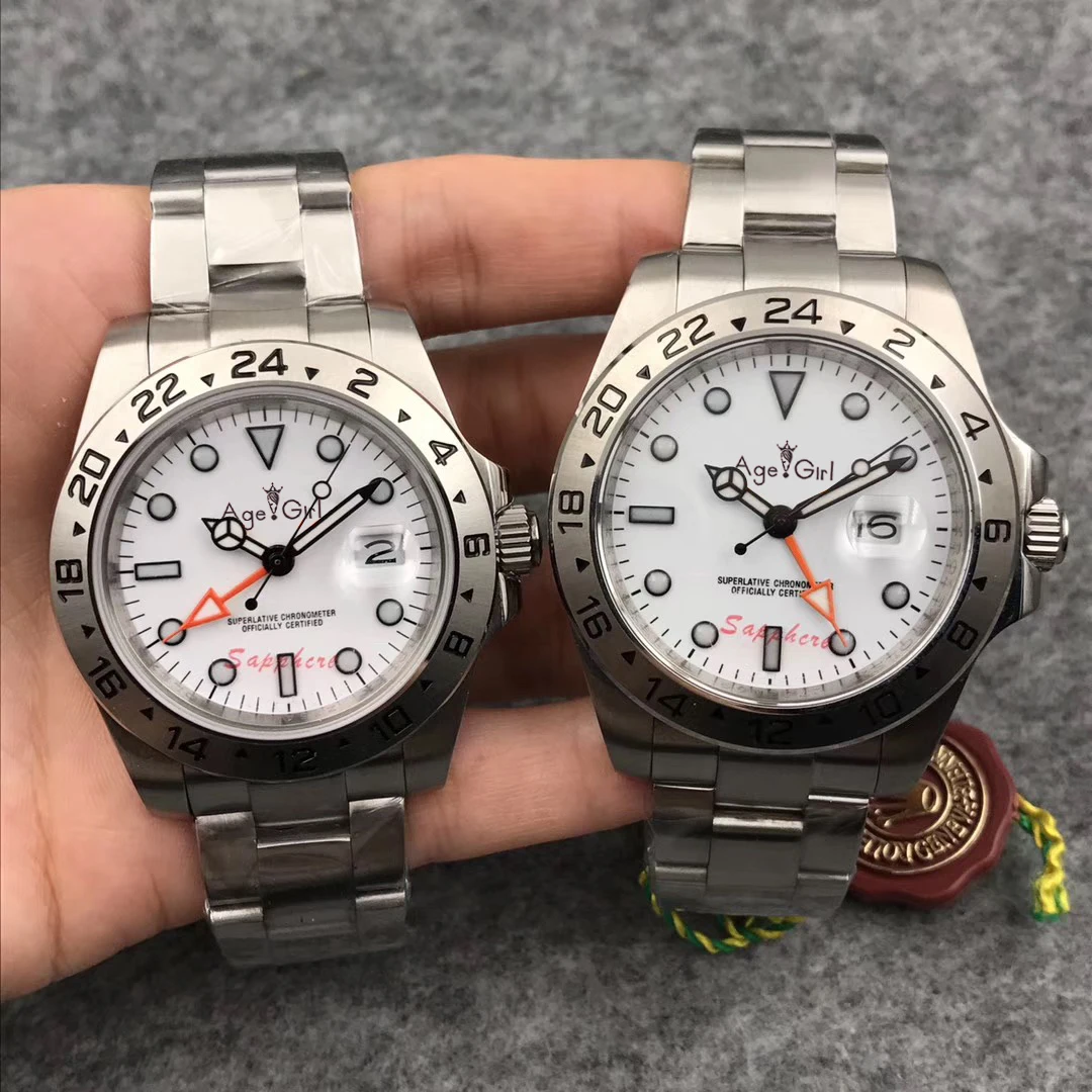 Luxury New Men Automatic Mechanical Watch Black White Stainless Steel Sapphire Diver Limited Sport GMT Watches 40mm 42mm
Luxury New Men Automatic Mechanical Watch Black White Stainless Steel Sapphire Diver Limited Sport GMT Watches 40mm 42mm