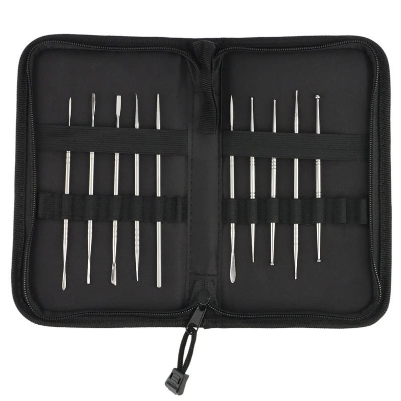 Quality 10Pcs Stainless Steel Clay Sculpture Engrave Tools for Modeling Carving Crafts Ceramic Sculpting Tools with Bag
Quality 10Pcs Stainless Steel Clay Sculpture Engrave Tools for Modeling Carving Crafts Ceramic Sculpting Tools with Bag