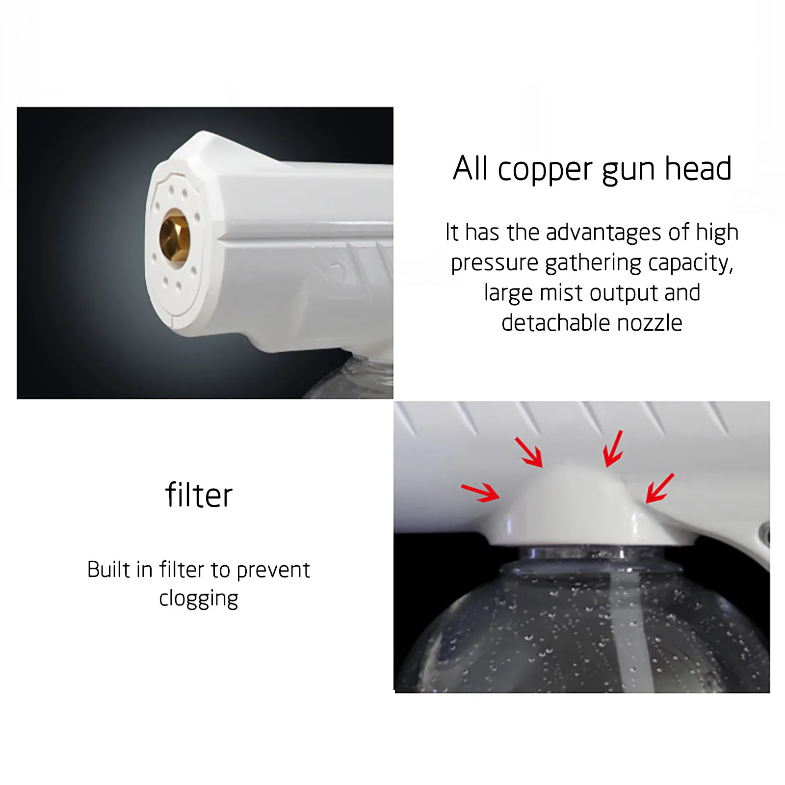 800ml Blue Light Nano Steam Atomizing Fogger Disinfection Sprayer Rechargeable Atomizing Fogger Machine Steam Spray Guns#g30
800ml Blue Light Nano Steam Atomizing Fogger Disinfection Sprayer Rechargeable Atomizing Fogger Machine Steam Spray Guns#g30