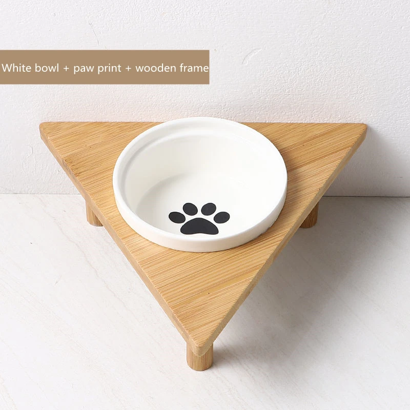 Dog Feeders Cat Bowl Pet Food Water Bowls Single Ceramic Tableware Bamboo Frame Antiskid Pets Supplies Accessories
Dog Feeders Cat Bowl Pet Food Water Bowls Single Ceramic Tableware Bamboo Frame Antiskid Pets Supplies Accessories
