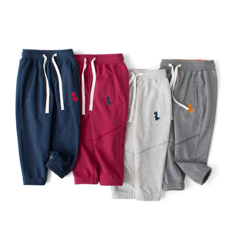 1-8 Years Autumn Kids Pants Elastic Drawstring Waist Boys Sport Pants Dinosaur Embroidery Children Trousers
1-8 Years Autumn Kids Pants Elastic Drawstring Waist Boys Sport Pants Dinosaur Embroidery Children Trousers