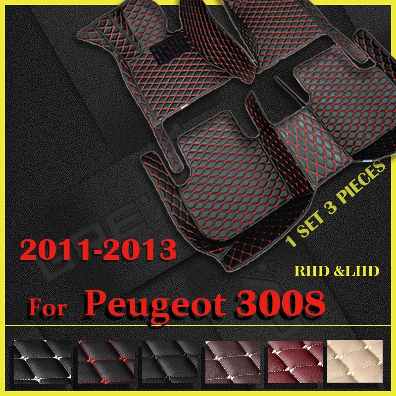 Автомобильные коврики для Peugeot 3008 2011 2012 2013 под заказ 
Автомобильные коврики для Peugeot 3008 2011 2012 2013 под заказ