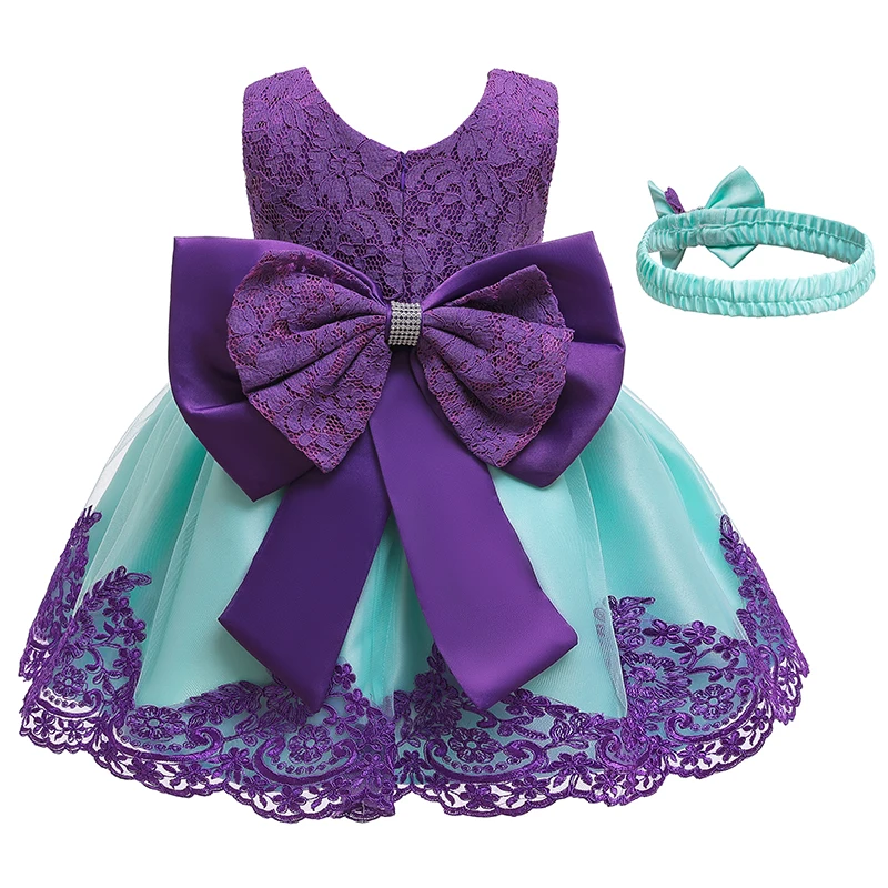 Детское кружевное платье для девочек Рождественское праздничное Новое летнее