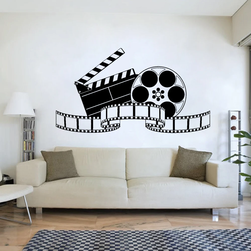 Retro Filming Art Cinema Film Movie Wall Stickers Mural Vintage Poster Vinyl Wall Decal Bedroom House Ornament Home Theatre D632
Retro Filming Art Cinema Film Movie Wall Stickers Mural Vintage Poster Vinyl Wall Decal Bedroom House Ornament Home Theatre D632