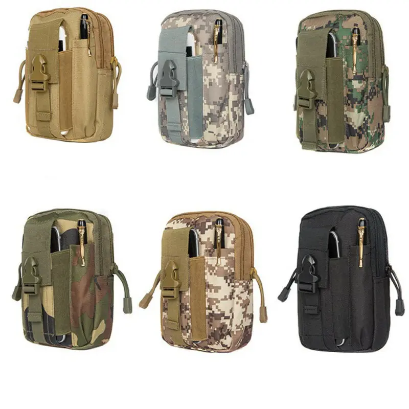 Tactical Pouch Belt Waist Pack Bag Basic Classic Military Fanny Mobile Phone Pocket | Багаж и сумки