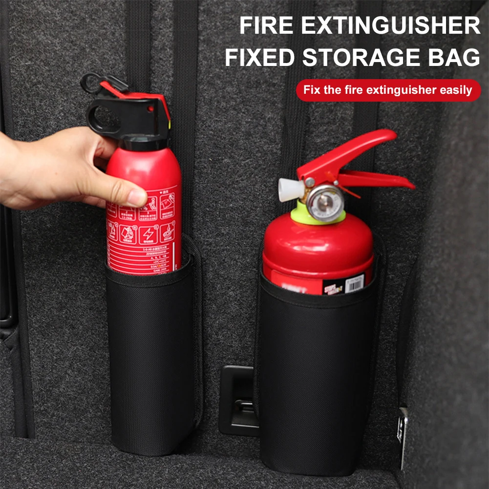 New Car Fire Extinguisher Storage Bag Trunk Seat Back Holder Fire Extinguisher Hanging Bag Trunk Organizer Accessories 2 Sizes
New Car Fire Extinguisher Storage Bag Trunk Seat Back Holder Fire Extinguisher Hanging Bag Trunk Organizer Accessories 2 Sizes