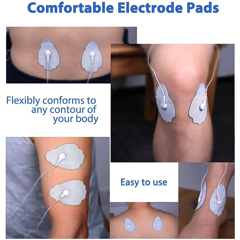 22Pcs Unit Pads, Snap Electrodes,Reusable TENS Replacement Pads for Electrotherapy Machine Muscle Stimulation Massager
22Pcs Unit Pads, Snap Electrodes,Reusable TENS Replacement Pads for Electrotherapy Machine Muscle Stimulation Massager