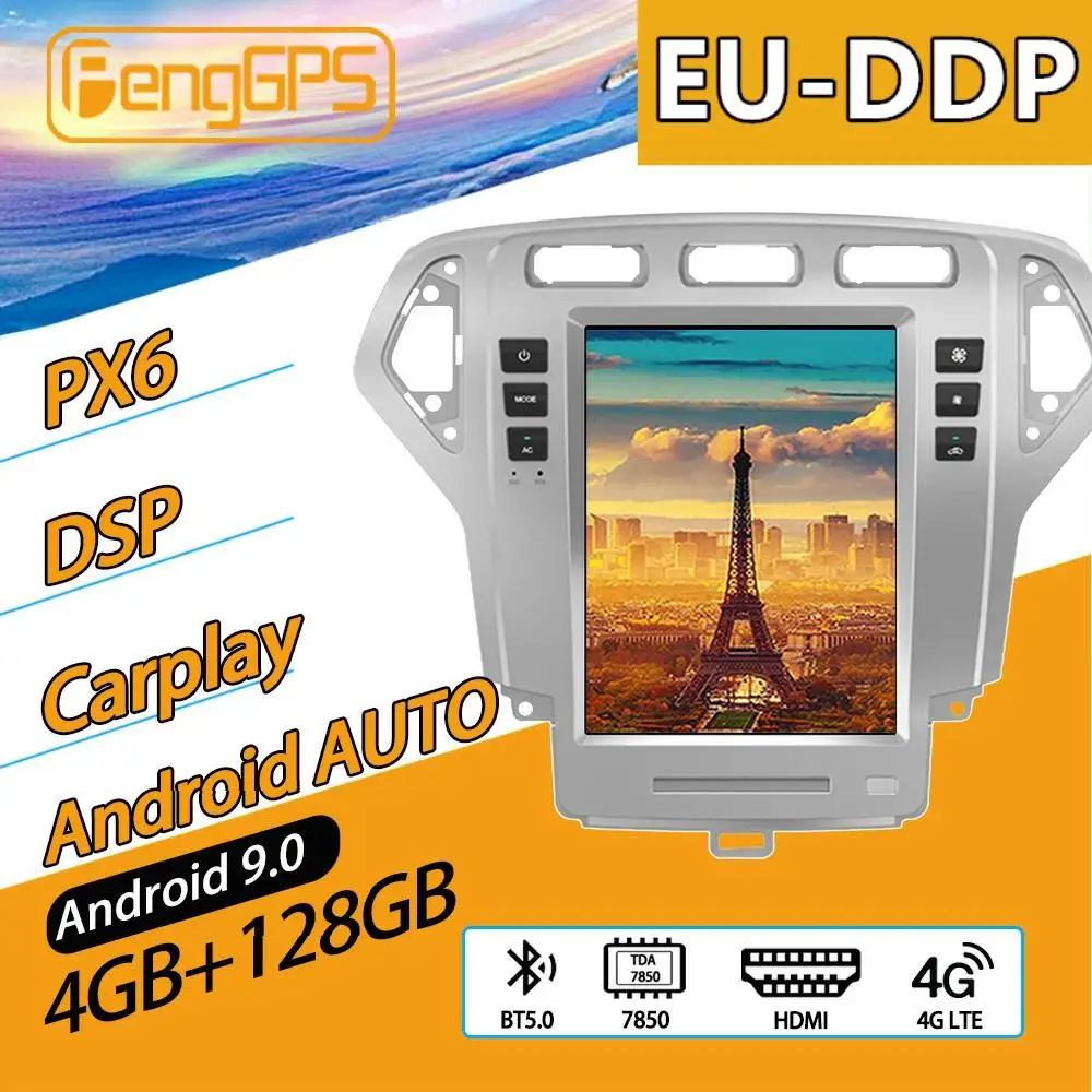 For Ford Mondeo MK4 2007 - 2010 Android Car Radio Multimedia Player autoradio Audio Stereo GPS Navi Head Unit Cassette Recorder
For Ford Mondeo MK4 2007 - 2010 Android Car Radio Multimedia Player autoradio Audio Stereo GPS Navi Head Unit Cassette Recorder