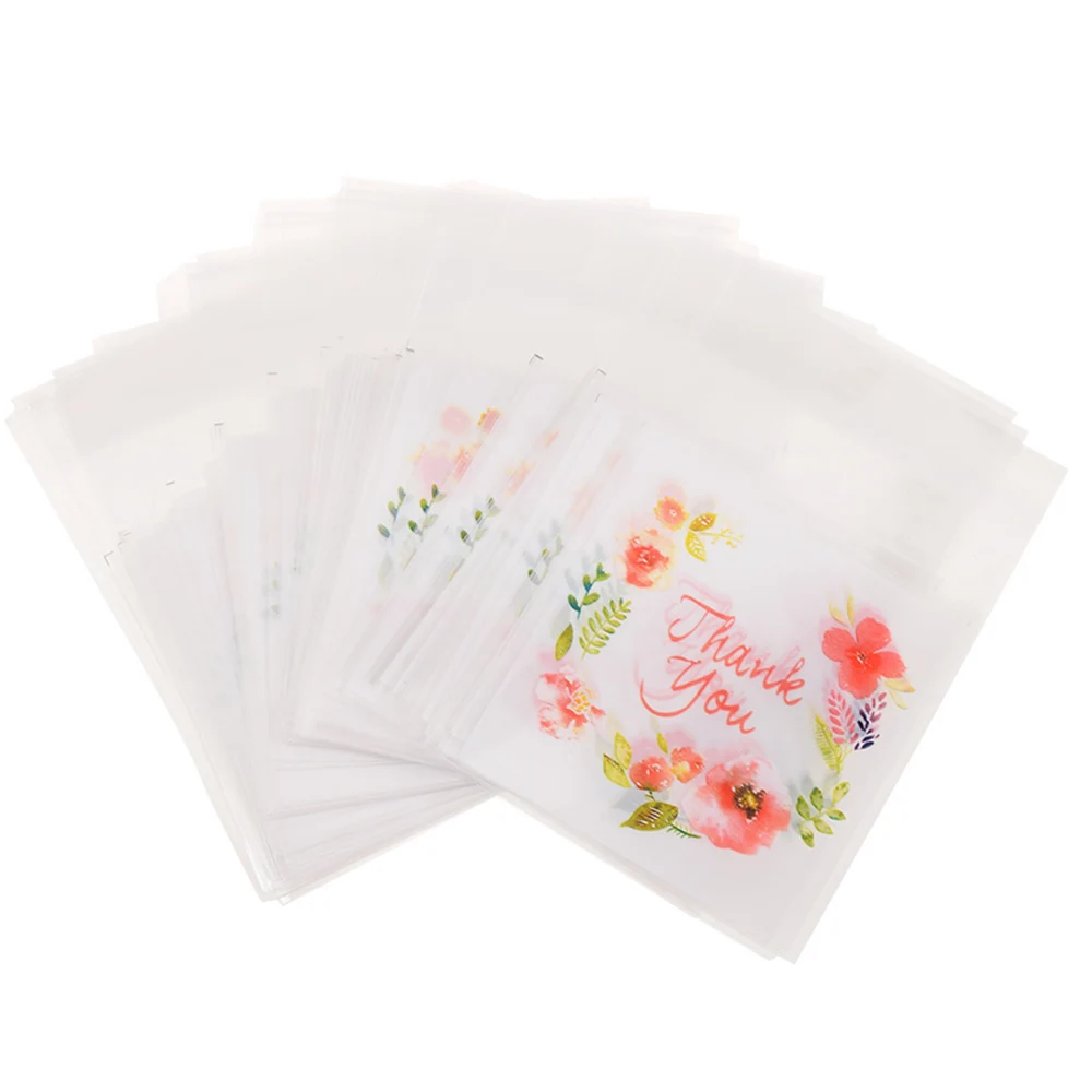100pcs Flower Pattern Cookie Packaging Bag&gift Candy Bags For Biscuits Snack Baking Package Wedding Gift Bag
100pcs Flower Pattern Cookie Packaging Bag&gift Candy Bags For Biscuits Snack Baking Package Wedding Gift Bag