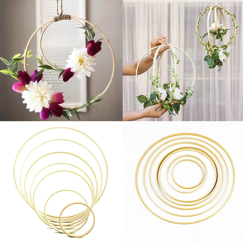 5pcs 9-30cm Catcher Ring Wood Bamboo Circle Embroidery Hoop DIY Art Craft Hanging Flower Wedding Party Wreath Decoration
5pcs 9-30cm Catcher Ring Wood Bamboo Circle Embroidery Hoop DIY Art Craft Hanging Flower Wedding Party Wreath Decoration