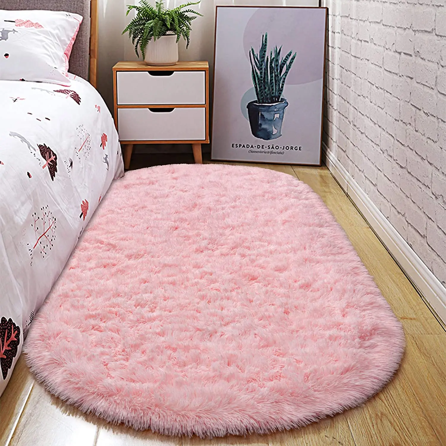 Oval Fluffy Ultra Soft Area Rugs Plush Shaggy Carpet for Kids Room Bedside Nursery Mats Living Room Carpet Home Decor Carpet
Oval Fluffy Ultra Soft Area Rugs Plush Shaggy Carpet for Kids Room Bedside Nursery Mats Living Room Carpet Home Decor Carpet