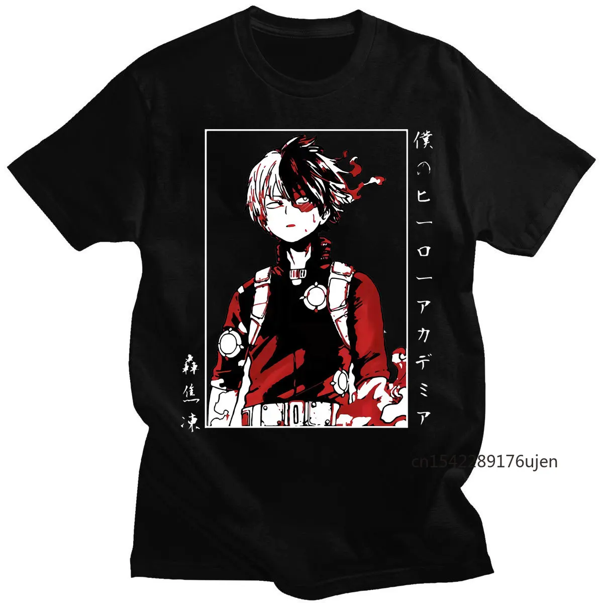 Cartoons Todoroki Shoto Fashion Pattern T-shrit Women Basic T Shirt Tops Japanese Anime My Hero Academia Tshirt Short Sleeve
Cartoons Todoroki Shoto Fashion Pattern T-shrit Women Basic T Shirt Tops Japanese Anime My Hero Academia Tshirt Short Sleeve