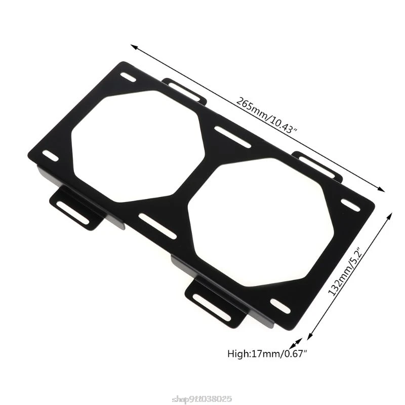 Fan Bracket 240 Radiator Mounting Bracket Water Cooler for 12/14CM Fan Holder External Computer Case Heatsink Gadget Accessories
Fan Bracket 240 Radiator Mounting Bracket Water Cooler for 12/14CM Fan Holder External Computer Case Heatsink Gadget Accessories