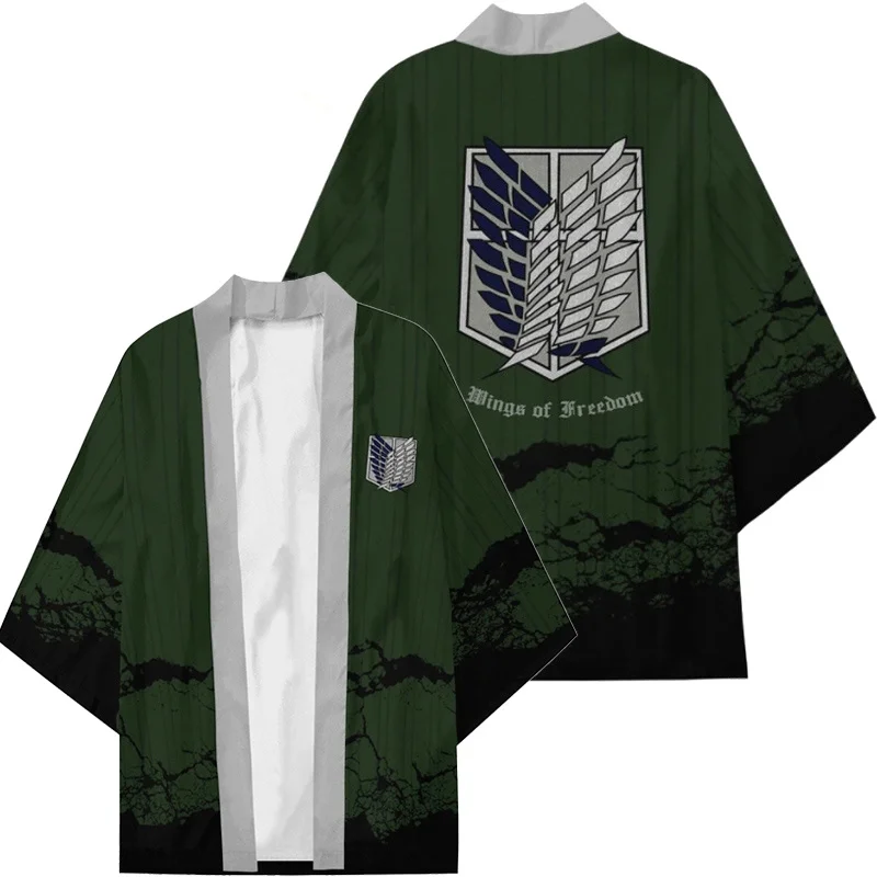 Пиджак-кимоно для косплея «атака на Титанов»
Пиджак-кимоно для косплея «атака на Титанов»