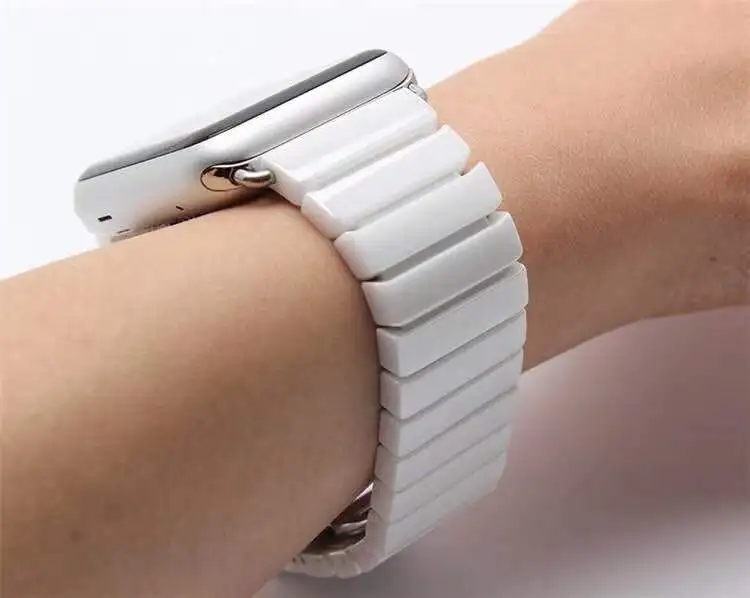 Luxury Ceramic Bracelet Strap for Apple Watch Band 42mm 38mm for IWatch Series 5 4 3 2 1 40mm 44mm Wristband Accessories
Luxury Ceramic Bracelet Strap for Apple Watch Band 42mm 38mm for IWatch Series 5 4 3 2 1 40mm 44mm Wristband Accessories