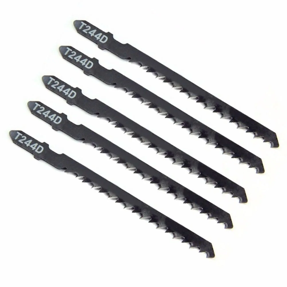 5Pcs/Set T244D HCS T-Shank Curved Jigsaw Blades for Wood Fast Cutting Tools NEWEST Woodworking Machinery Parts
5Pcs/Set T244D HCS T-Shank Curved Jigsaw Blades for Wood Fast Cutting Tools NEWEST Woodworking Machinery Parts