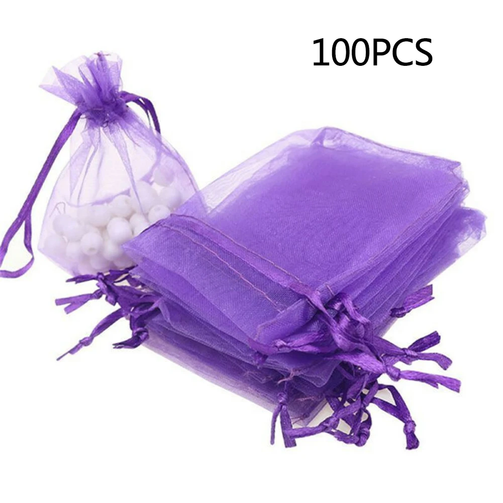 Gift Voile Net Bags Drawstring Wedding Party Holiday Decoration Ornament Pack Set 100pcs Large
Gift Voile Net Bags Drawstring Wedding Party Holiday Decoration Ornament Pack Set 100pcs Large