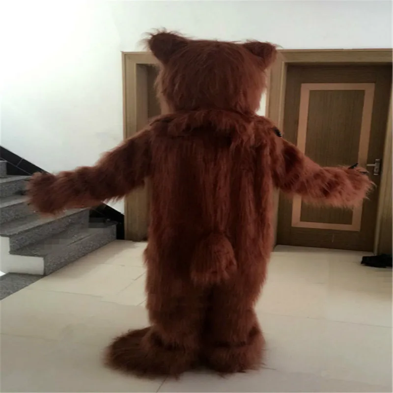 Long Hair Brown Bear Mascot Costume Furry Suit Cosplay Animal Outfit Fancy Dress Adult Dress Carnival Halloween Xmas Easter Ad
Long Hair Brown Bear Mascot Costume Furry Suit Cosplay Animal Outfit Fancy Dress Adult Dress Carnival Halloween Xmas Easter Ad