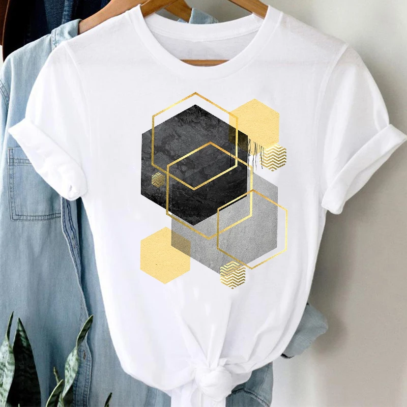 T-shirts Women 90s Casual Striped Trend Geometric Kawaii Cute Fashion Clothes Graphic Tshirt Top Lady Print Female Tee T-Shirt
T-shirts Women 90s Casual Striped Trend Geometric Kawaii Cute Fashion Clothes Graphic Tshirt Top Lady Print Female Tee T-Shirt