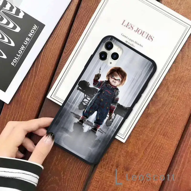 CHUCKY horror movie baby thriller Phone Cases for iPhone 11 12 pro XS MAX 8 7 6 6S Plus X 5S SE 2020 XR Soft silicone Funda capa
CHUCKY horror movie baby thriller Phone Cases for iPhone 11 12 pro XS MAX 8 7 6 6S Plus X 5S SE 2020 XR Soft silicone Funda capa