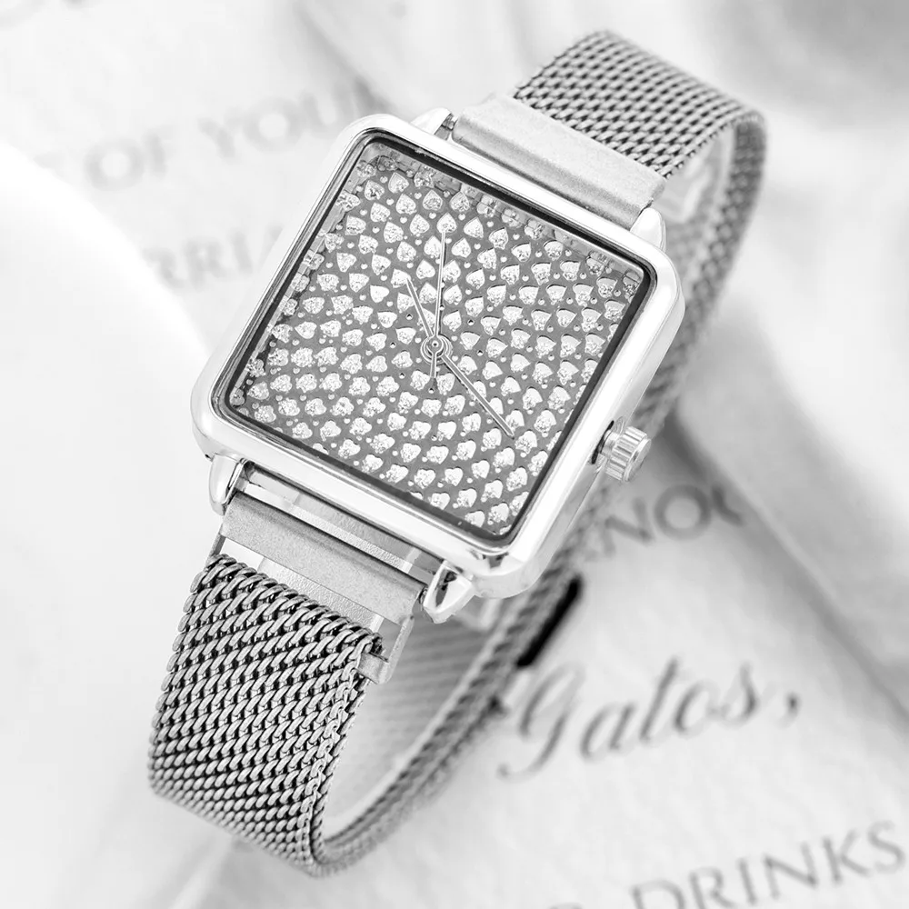 Rose Golden Diamond Women's Watches Luxury Elegance Ladies Quartz Wristwatch Dress Stainless Steel Bracelet Montre Femme Luxe
Rose Golden Diamond Women's Watches Luxury Elegance Ladies Quartz Wristwatch Dress Stainless Steel Bracelet Montre Femme Luxe