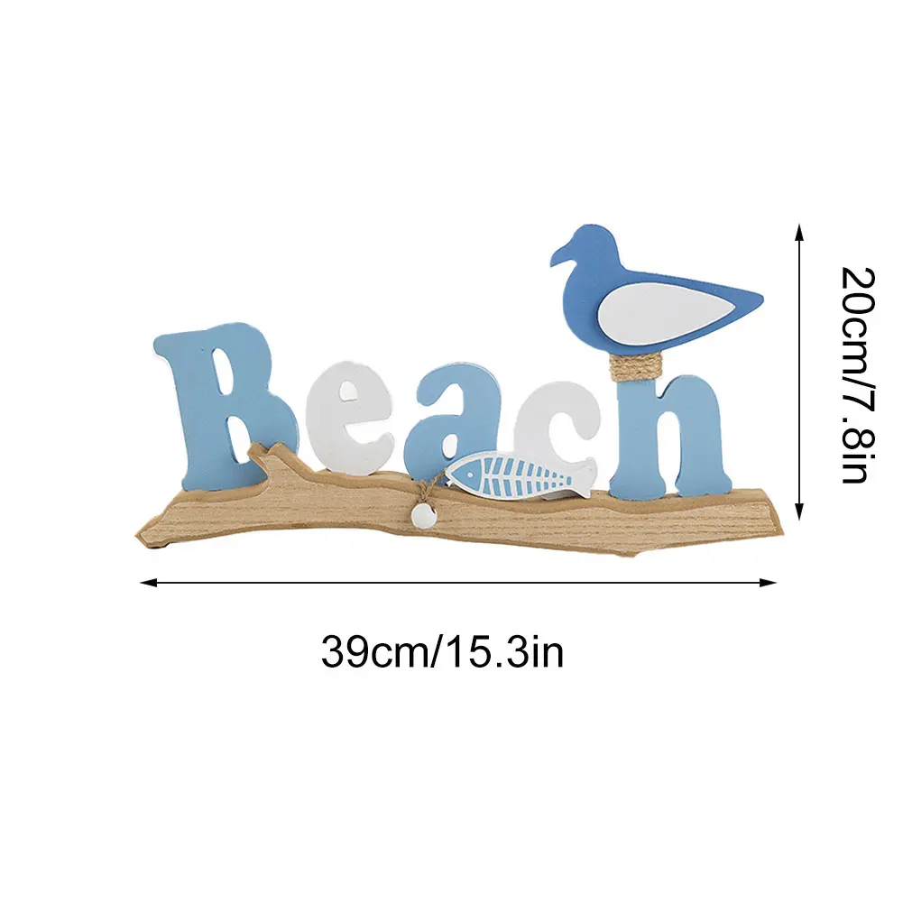 Home Decor Wooden Beach Letter Ornament Ocean Decor Art Crafts With Umbrella Bird For Living Room Tabletop Desk Bar Party
Home Decor Wooden Beach Letter Ornament Ocean Decor Art Crafts With Umbrella Bird For Living Room Tabletop Desk Bar Party