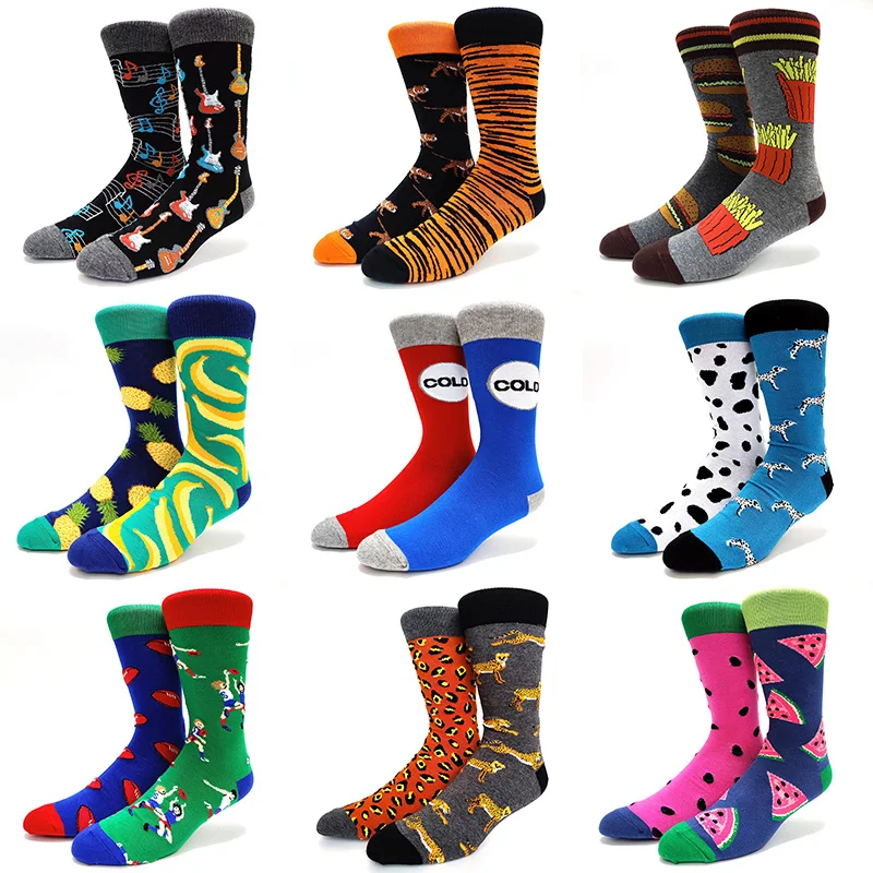 High Quality Combed Cotton Socks Food Pattern Long Tube Funny Happy Men Socks Novelty Skateboard Crew Casual Crazy Socks
High Quality Combed Cotton Socks Food Pattern Long Tube Funny Happy Men Socks Novelty Skateboard Crew Casual Crazy Socks