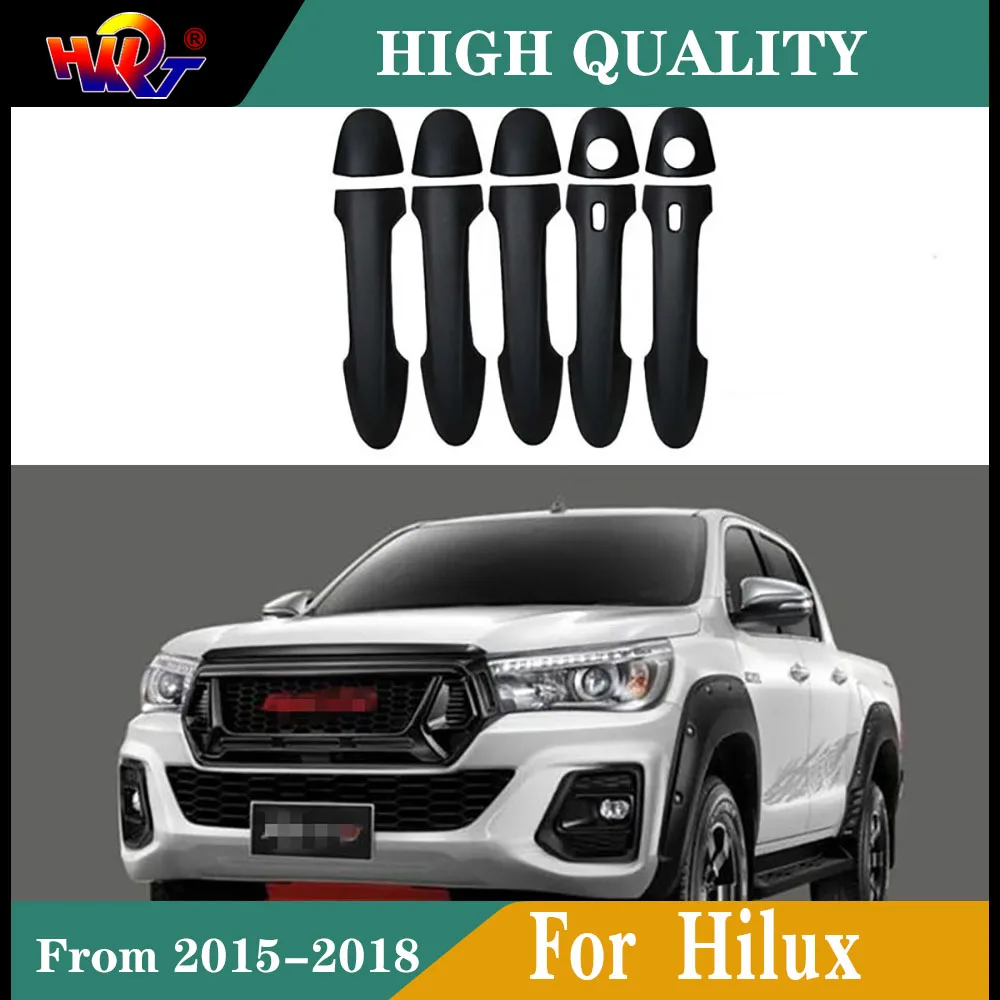Car Exterior Mouldings Styling ABS Door Handle Covers FIt For TOYTA HILUX REVO 2015-2018 Pickup Protective Accessories
Car Exterior Mouldings Styling ABS Door Handle Covers FIt For TOYTA HILUX REVO 2015-2018 Pickup Protective Accessories