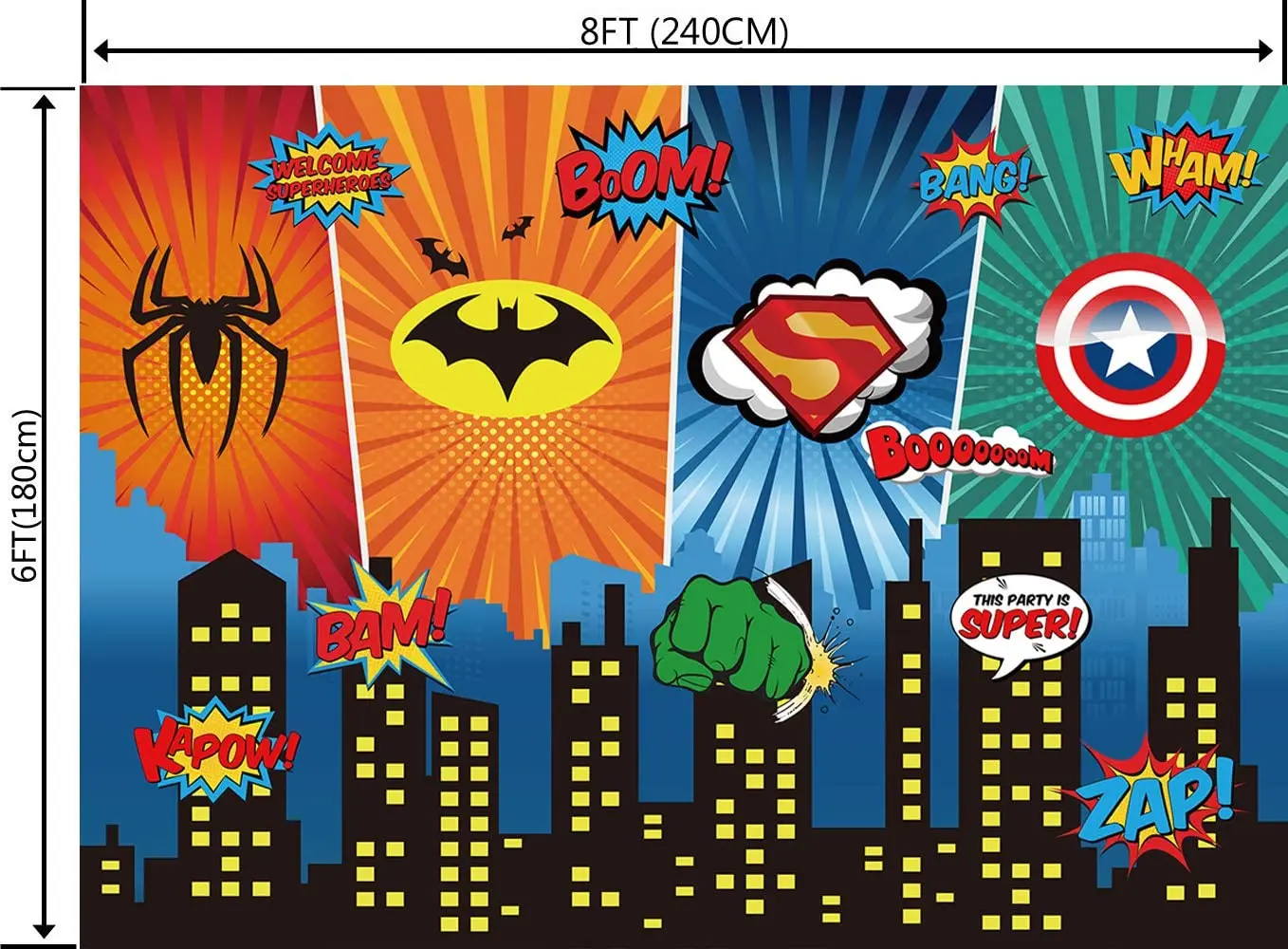 Фон для фотосъемки с супергероями и комиксами | Электроника