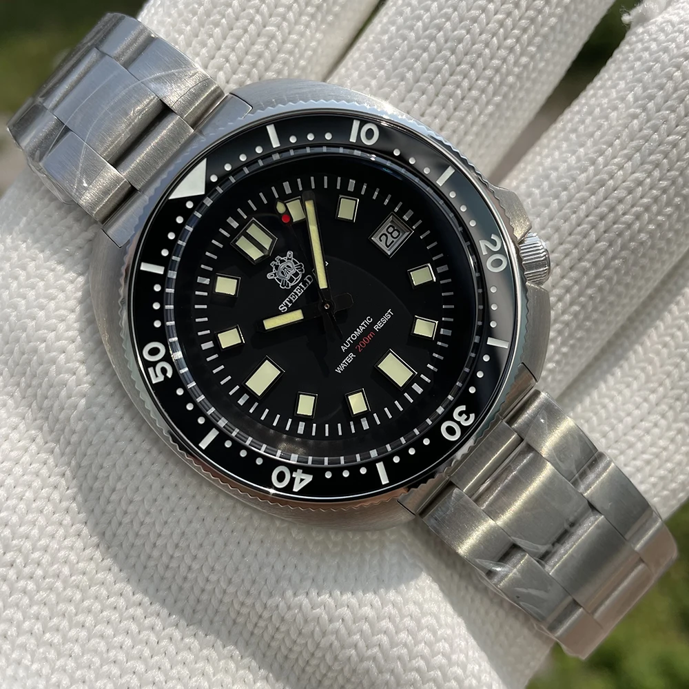 SD1970T Abalone PT5000 Automatic Movement Mechanical Watch Swiss Luminous STEELDIVE Free Shipping 200M 20ATM Dive Man Wristwatch
SD1970T Abalone PT5000 Automatic Movement Mechanical Watch Swiss Luminous STEELDIVE Free Shipping 200M 20ATM Dive Man Wristwatch