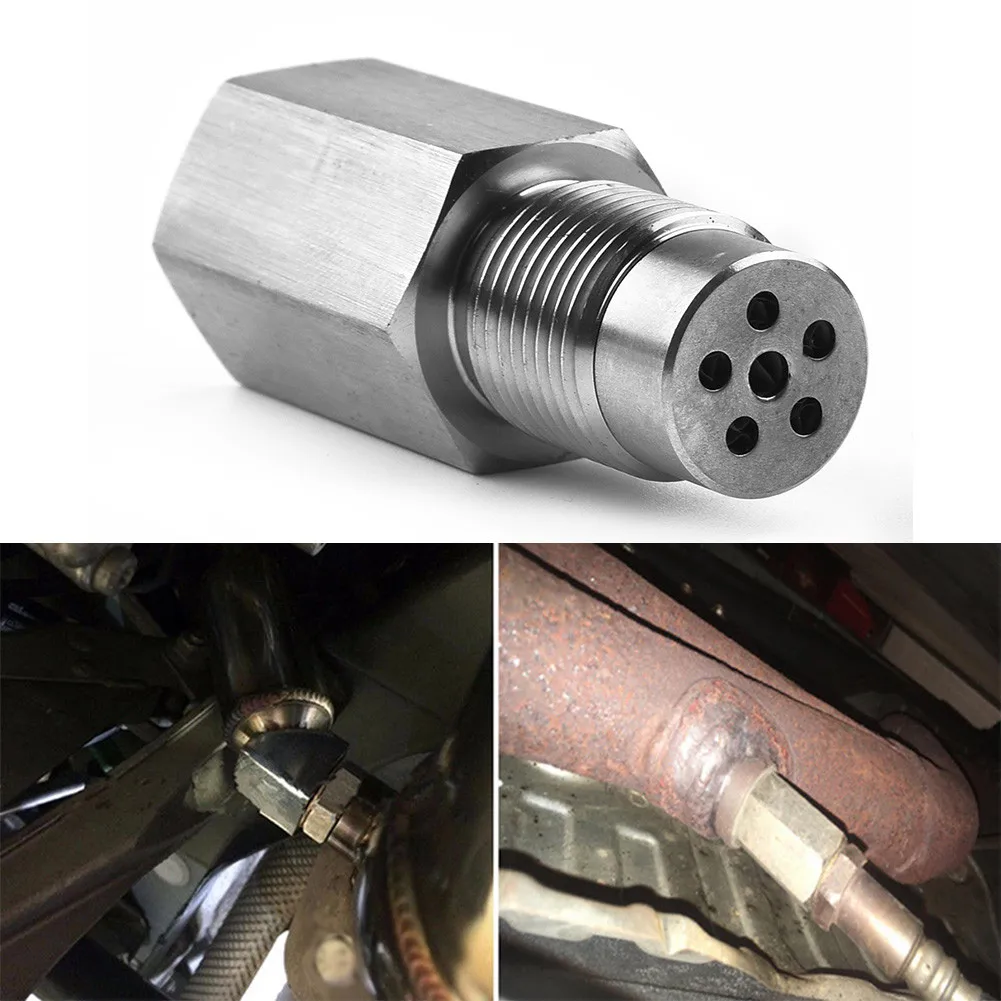 Built-in M18X1.5 Catalytic Converter Check Engine Light O2 Sensor CEL Eliminator Adapter Spacer Catalytic Converter
Built-in M18X1.5 Catalytic Converter Check Engine Light O2 Sensor CEL Eliminator Adapter Spacer Catalytic Converter