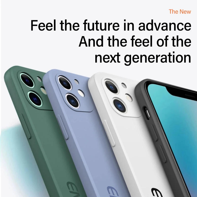 Ultra-thin Liquid Silicone Phone Case For iPhone 12 11 Pro Max SE XS XR X 8 7 Plus Protection Cover
Ultra-thin Liquid Silicone Phone Case For iPhone 12 11 Pro Max SE XS XR X 8 7 Plus Protection Cover