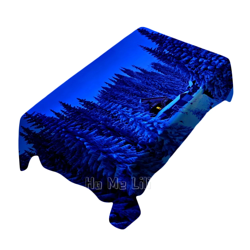 The House Is In The Winter Forest Design Unique Rectangle Tablecloth Picnic Bbq Kitchen Dining Decor
The House Is In The Winter Forest Design Unique Rectangle Tablecloth Picnic Bbq Kitchen Dining Decor