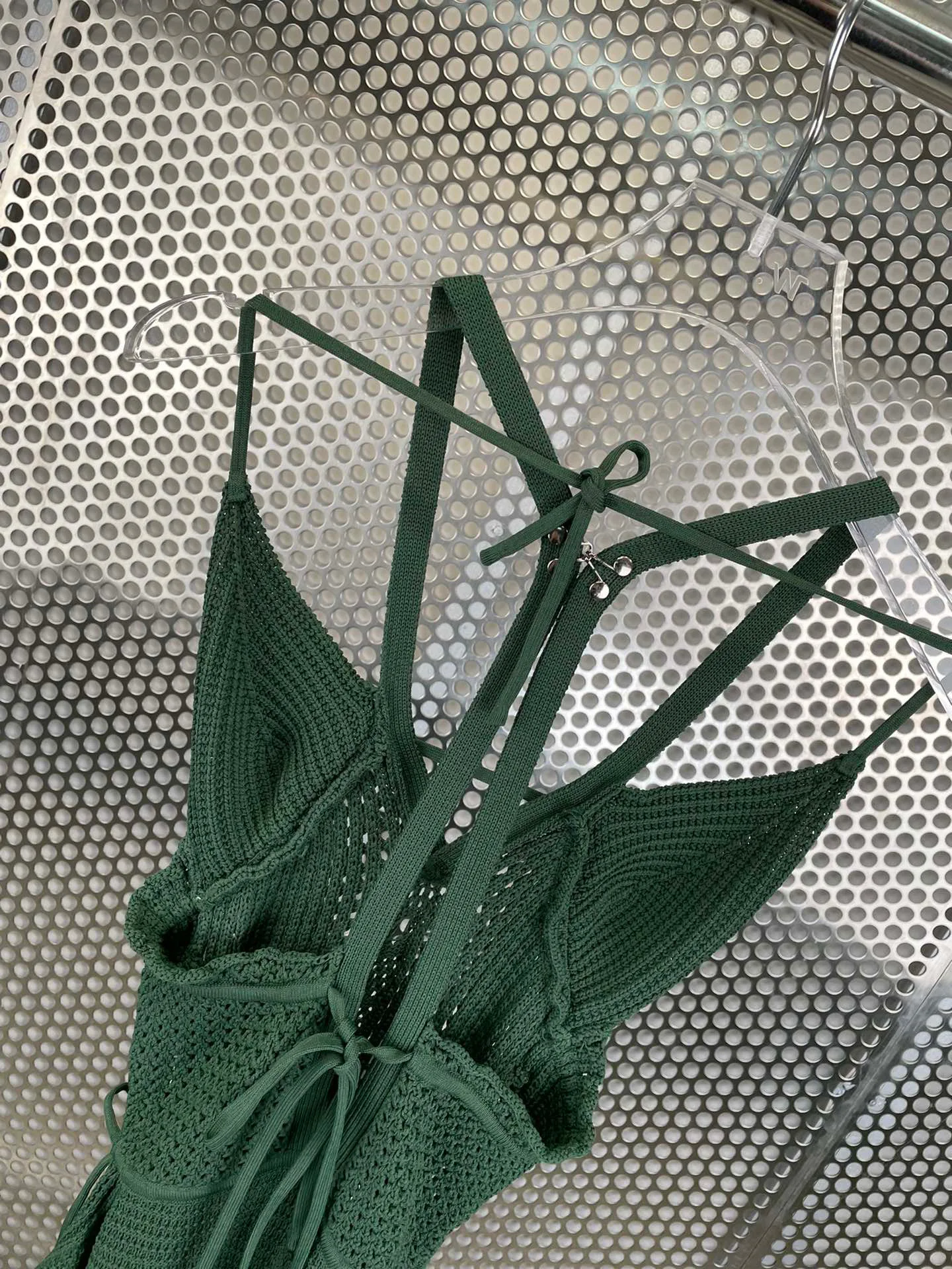 2021 Summer New Women Fashion Casual blackish green Knitted hollow out dress for female.
2021 Summer New Women Fashion Casual blackish green Knitted hollow out dress for female.