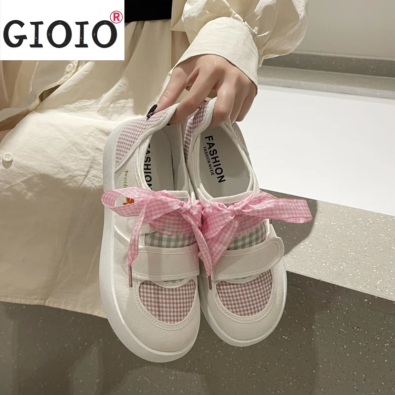 Sneakers Women's Sport Shoes Canvas Flats Female Casual Tennis Basketball Vulcanize Thick Bottom Sneakers Women Vulcanized Shoes
Sneakers Women's Sport Shoes Canvas Flats Female Casual Tennis Basketball Vulcanize Thick Bottom Sneakers Women Vulcanized Shoes