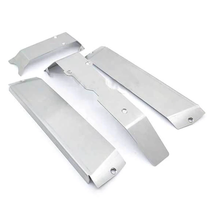 Remote Control Car Parts 4Pcs Stainless Steel Chassis Armor Skid Plate for 1/10 Traxxas ERevo E-Revo Accessories
Remote Control Car Parts 4Pcs Stainless Steel Chassis Armor Skid Plate for 1/10 Traxxas ERevo E-Revo Accessories